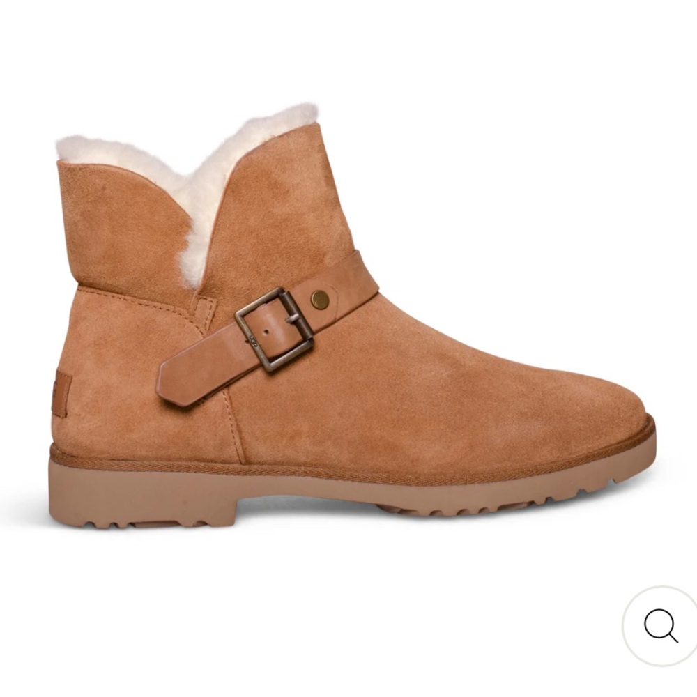 UGG Women’s Romely Short Buckle Boot - Chestnut